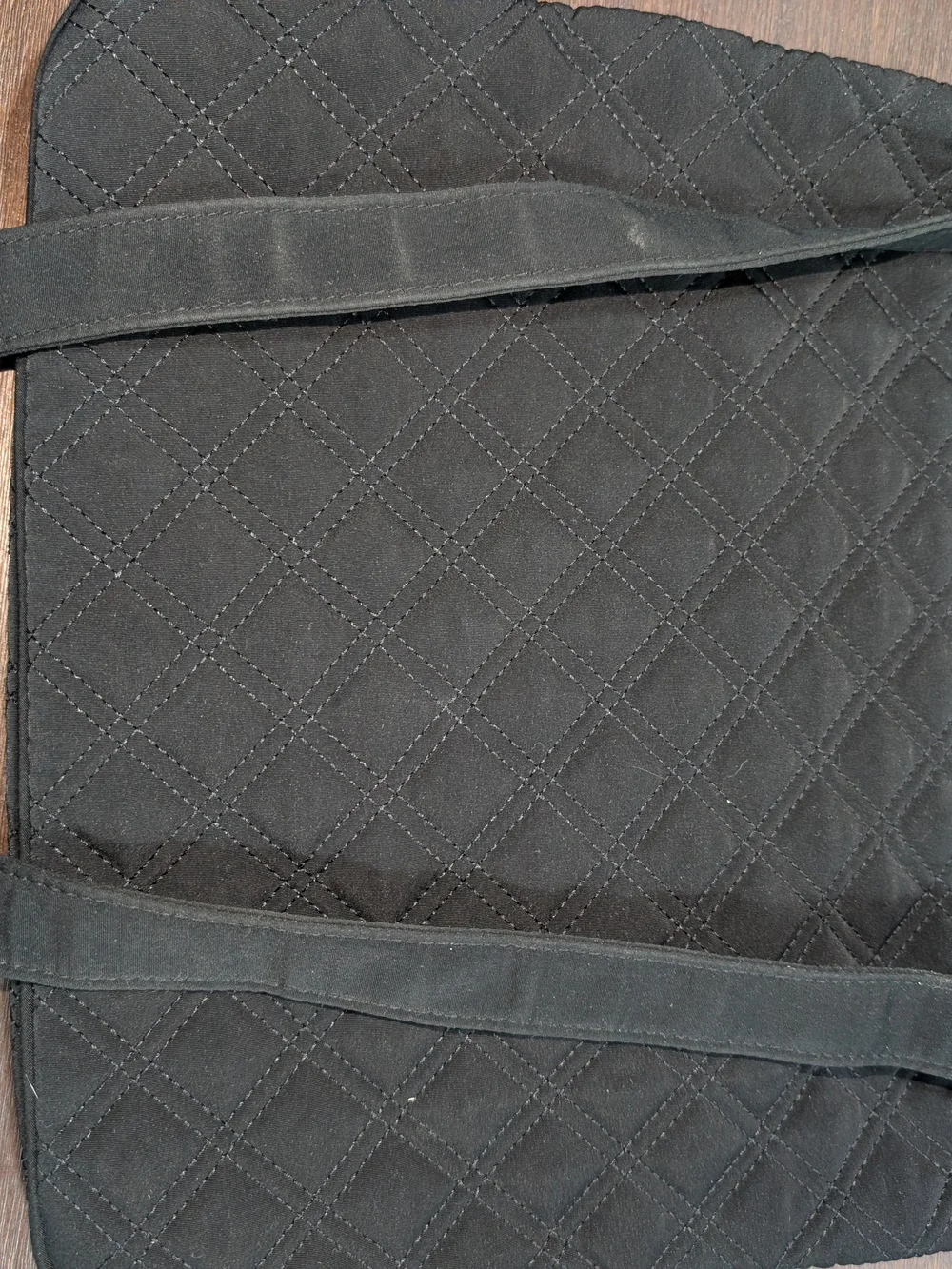 Vera Bradley Black Quilted Crossbody Bag
